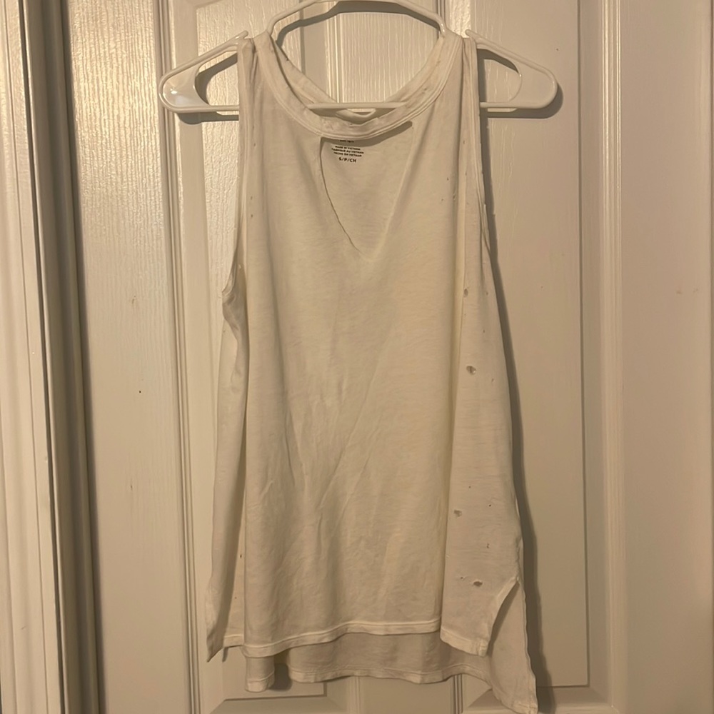 White American Eagle tank